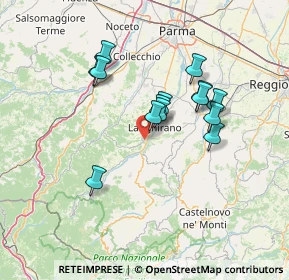 Mappa Strada Quinzano Sotto, 43013 Langhirano PR, Italia (11.73214)