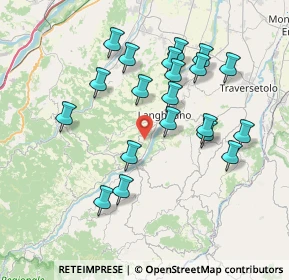 Mappa Strada Quinzano Sotto, 43013 Langhirano PR, Italia (7.3085)