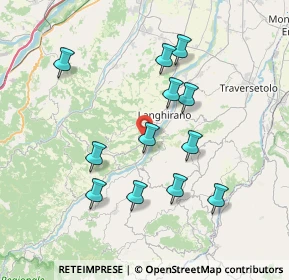 Mappa Strada Quinzano Sotto, 43013 Langhirano PR, Italia (7.22167)