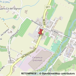 Mappa Via Mazzalasino, 22, 42019 Scandiano, Reggio nell'Emilia (Emilia Romagna)