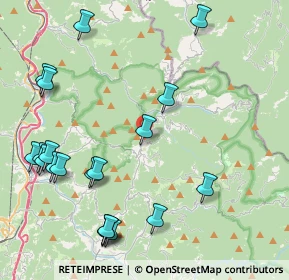 Mappa SP9, 16010 Crocefieschi GE, Italia (5.271)