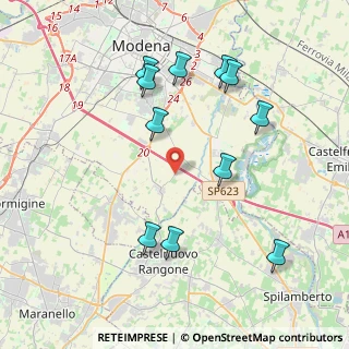 Mappa Via Marsala, 41126 Modena MO, Italia (4.26364)