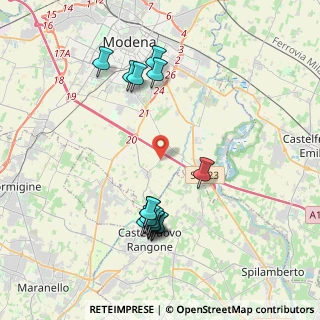Mappa Via Marsala, 41126 Modena MO, Italia (4.174)