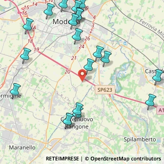 Mappa Via Marsala, 41126 Modena MO, Italia (5.7055)