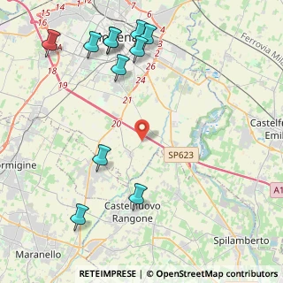 Mappa Via Marsala, 41126 Modena MO, Italia (5.44273)