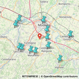 Mappa Stradello dei Frati, 41126 Modena MO, Italia (8.75917)