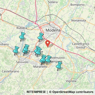 Mappa Stradello dei Frati, 41126 Modena MO, Italia (7.62545)
