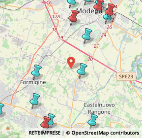 Mappa Stradello dei Frati, 41051 Castelnuovo Rangone MO, Italia (6.33412)