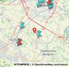 Mappa Stradello dei Frati, 41051 Castelnuovo Rangone MO, Italia (5.55818)