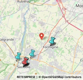 Mappa Via Corletto, 41043 Formigine MO, Italia (4.94)