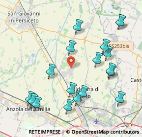 Mappa Via Europa, 40010 Sala bolognese BO, Italia (4.68684)