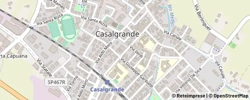 Mappa Casalgrande
