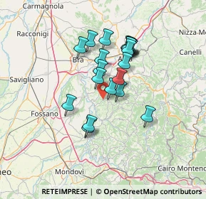 Mappa Borgata Manzoni, 12065 Monforte d'Alba CN, Italia (11.0155)