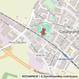 Mappa Via Santa Rizza, 25, 42013 Casalgrande, Reggio nell'Emilia (Emilia Romagna)