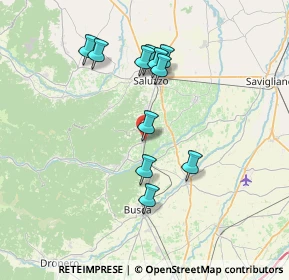 Mappa Verzuolo - Villanovetta SS, 12039 Verzuolo CN, Italia (6.68545)