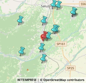 Mappa Verzuolo - Villanovetta SS, 12039 Verzuolo CN, Italia (3.95)