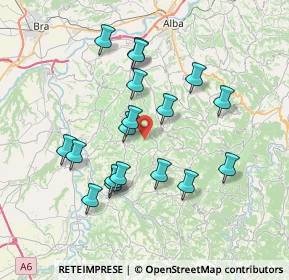 Mappa Strada Provinciale, 12065 Monforte D'alba CN, Italia (6.99444)