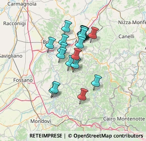 Mappa Strada Provinciale, 12065 Monforte D'alba CN, Italia (10.7415)