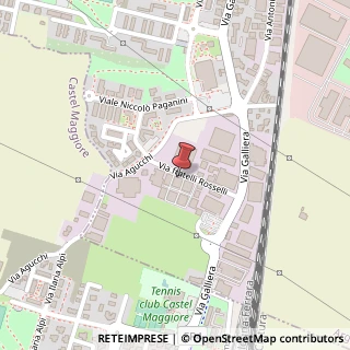 Mappa Via Fratelli Rosselli, 27, 40050 Bentivoglio, Bologna (Emilia Romagna)