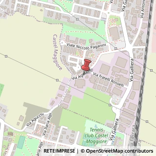Mappa Via Agucchi, 41/45, 40050 Castel Maggiore, Bologna (Emilia Romagna)