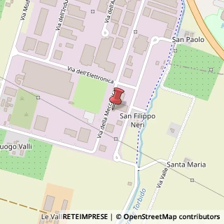 Mappa Via della Meccanica, 47, 41018 San Cesario sul Panaro, Modena (Emilia Romagna)