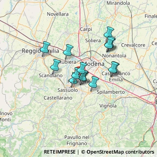 Mappa Via Cipollino, 41043 Formigine MO, Italia (10.93667)