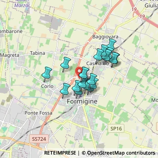 Mappa Via Cipollino, 41043 Formigine MO, Italia (1.22316)
