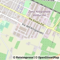 Mapa Castelfranco Emilia