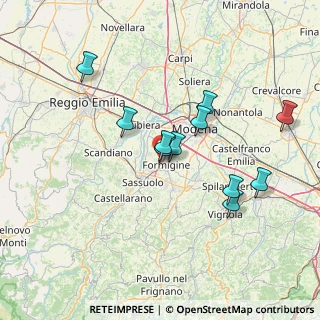 Mappa Via Antonio Pacinotti, 41043 Formigine MO, Italia (13.21545)