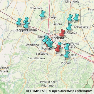 Mappa Via Antonio Pacinotti, 41043 Formigine MO, Italia (14.99467)