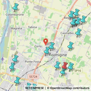 Mappa Via Antonio Pacinotti, 41043 Formigine MO, Italia (3.33)