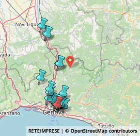 Mappa 16010 Crocefieschi GE, Italia (17.7095)