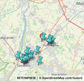 Mappa Via Don Sante Montorsi, 41043 Formigine MO, Italia (4.02222)