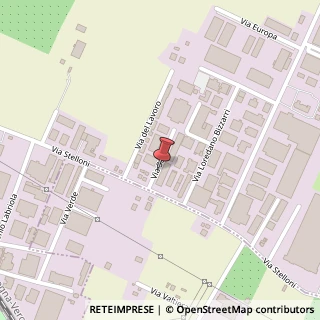 Mappa Via Stelloni Ponente, 17b, 40010 Sala Bolognese, Bologna (Emilia Romagna)