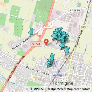 Mappa Via Mosca, 41043 Formigine MO, Italia (0.37261)