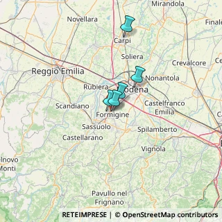 Mappa Via Mosca, 41043 Formigine MO, Italia (59.83929)