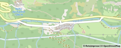 Mappa Casteldelfino