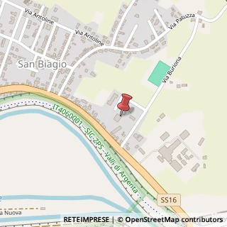 Mappa Via Giovanni Amendola, 115, 44016 Argenta, Ferrara (Emilia Romagna)