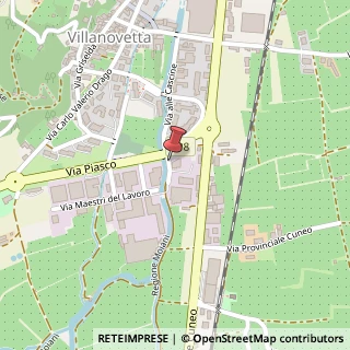 Mappa Via Maestri del Lavoro, 4, 12039 Verzuolo, Cuneo (Piemonte)