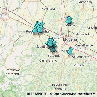 Mappa Via Torino, 42013 Casalgrande RE, Italia (9.03842)