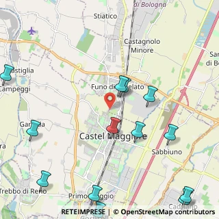 Mappa Via Agucchi, 40013 Castel Maggiore BO, Italia (2.97385)