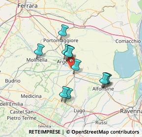 Mappa Via Gino Masperi, 44011 Argenta FE, Italia (11.42273)