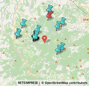 Mappa Frazione, 15010 Ponzone AL, Italia (3.0985)