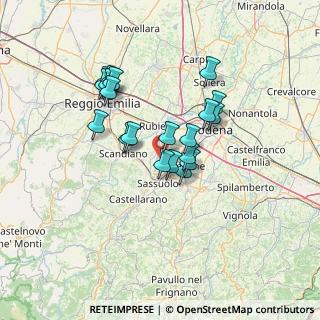 Mappa Via Ancora S.P. Ancora per Magreta, 41049 Sassuolo MO, Italia (11.463)