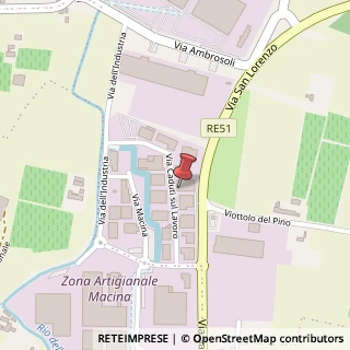 Mappa Via Caduti sul Lavoro, 22, 42013 Casalgrande, Reggio nell'Emilia (Emilia Romagna)