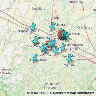 Mappa Via Rodello, 41043 Formigine MO, Italia (10.2225)