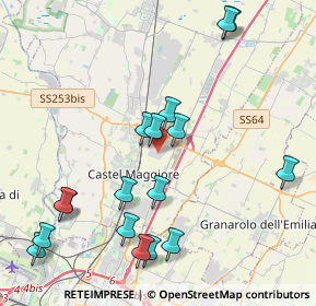 Mappa Via dei Setaioli, 40050 Argelato BO, Italia (4.67294)