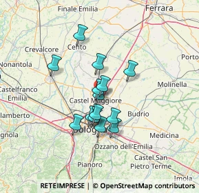 Mappa Via dei Setaioli, 40050 Argelato BO, Italia (9.94786)
