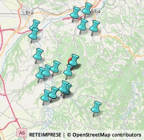 Mappa Via Bava Beccaris, 12065 Monforte d'Alba CN, Italia (7.4005)