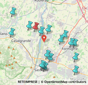 Mappa SP 15, 41049 Sassuolo MO, Italia (4.44059)